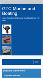 Mobile Screenshot of gtcmarine.com