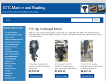 Tablet Screenshot of gtcmarine.com